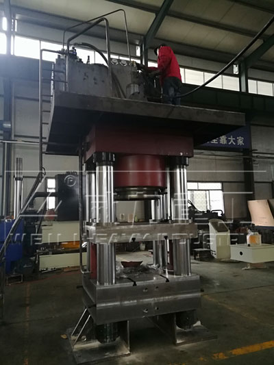玻璃钢格栅热压成型液压机系统故障排除分析
