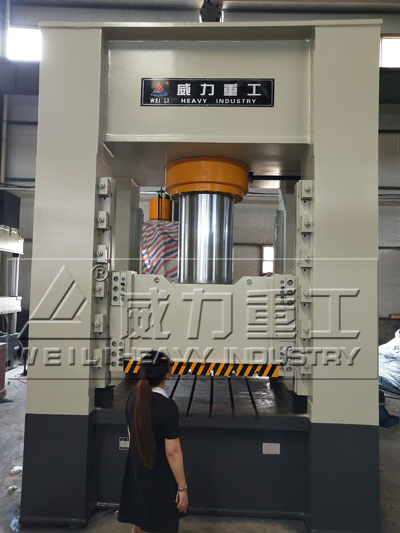 玻璃钢前台成型复合材料液压机液压缸