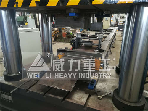 315吨矿用锚杆托盘生产线液压机工作台