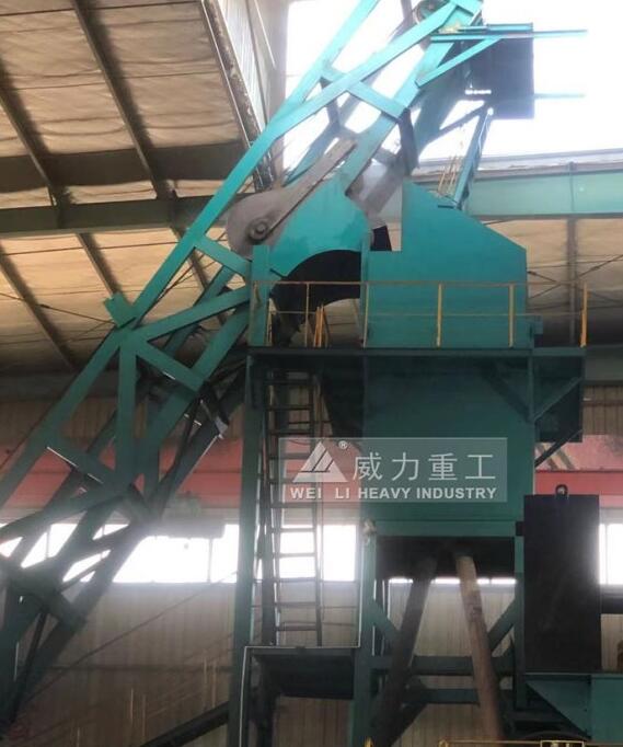 粒子钢压块成型液压机送料机